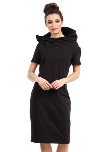 B028 sukienka czarna