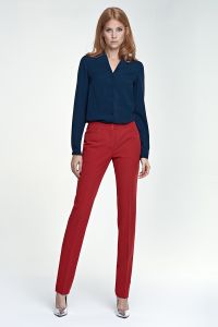 Eleganckie spodnie  - czerwony - SD25