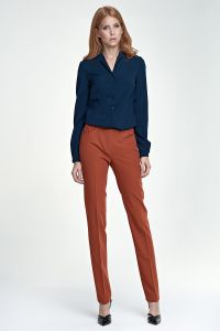 Eleganckie spodnie - rudy - SD25