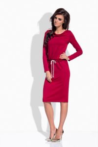 asowana_sukienka_ze_sznurkiem_bordo1